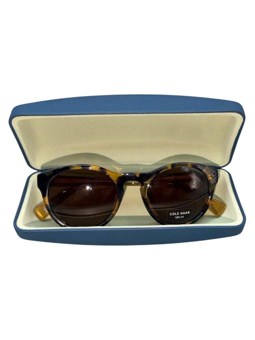 Cole Haan Men's Amber Tortoise Sunglasses - Model #CH6008 (NEW)